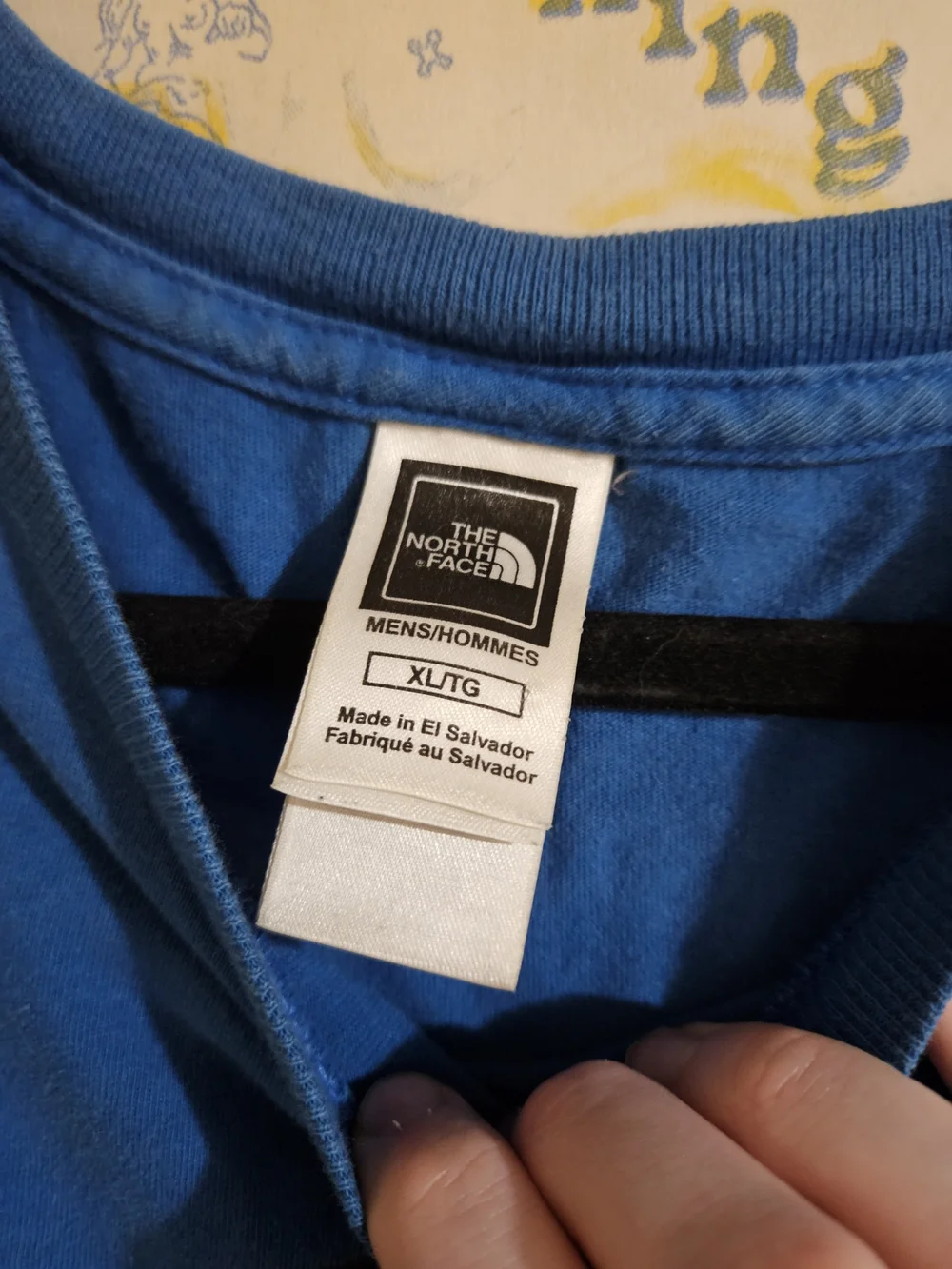 The North Face Men’s Short Sleeve Logo T‑Shirt — Blue